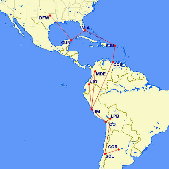 British Airways South America