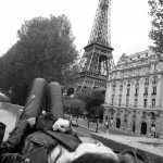 Eiffel Tower girl