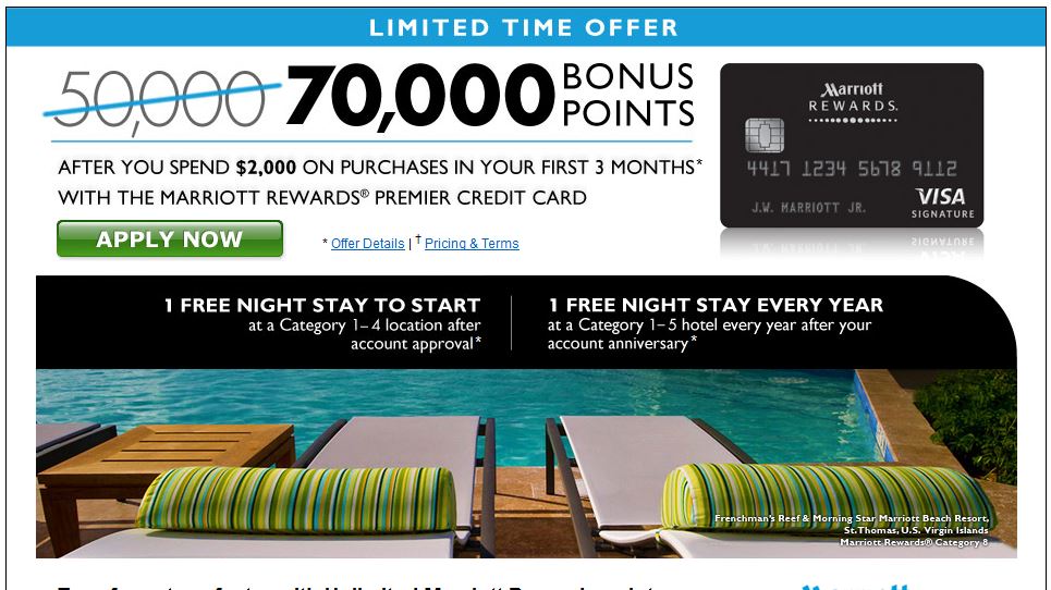marriott rewards credit card